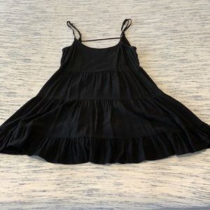 Black flowy dress
